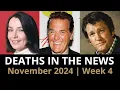 Who Died November 2024 Week 4 News
