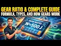 Gear Ratio Calculator Complete Guide Formula Types and How Gears Work