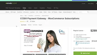 Create a membership site with WooCommerce and CCBill