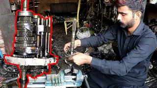 How To Repaire Toyota Hiace Van GEARBOX Amazing Technique Of Restoration Hiace Van GEARBOX 