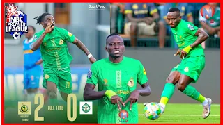 YANGA SC 2 0 MTIBWA SUGAR Ligi Kuu Ya NBC 2025 2026 Magoli Ya Mohamed Hussein Celestine Ecua 