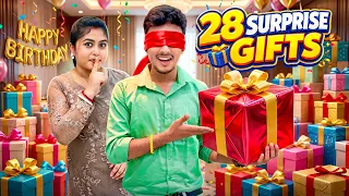 28 Surprise Gifts 🎁  on my 28th Birthday 🎂 