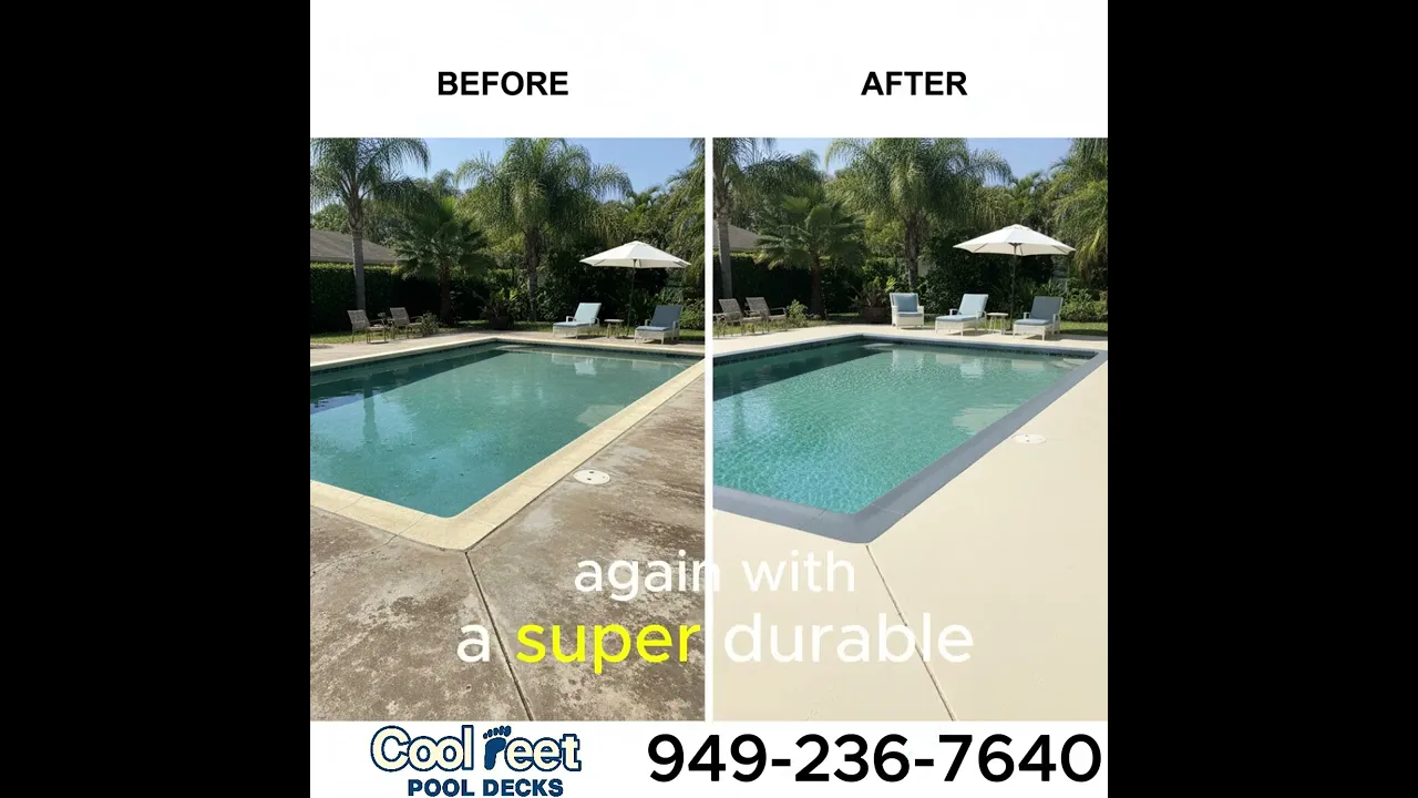 Pool Deck renovation Orange County