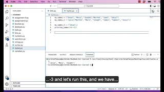 Week 11 Lesson 3 - Python Tuples