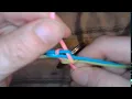 How to start a 3 string lanyard gimp string key chain