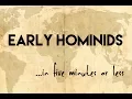 Lagu Early Humans...in five minutes or less