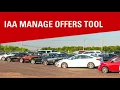 IAA Manage Offers Tool