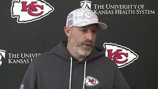 Chiefs offensive coordinator Matt Nagy on Patrick Mahomes growth