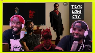 nigeria reacts to black sheriff toxic love city official visualizer reaction video