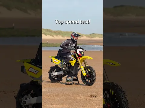 How fast does it go on sand? Let’s find out!