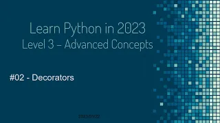 Learn Python in Arabic Decorators