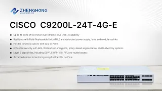 Cisco Catalyst 9200 series Switch C9200L-24T-4G-E on sale