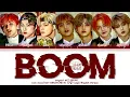 [ENGLISH VERSION] NCT DREAM (7DREAM) 'BOOM' Lyrics (Color Coded Lyrics)