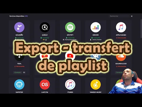Download MP3 Transférer, exporter ses playlists entre spotify, deezer, qobuz,, apple music itunes, youtube lastfm