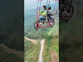 Download Lagu Bungee Jumping With Rope In Beautiful Place, :$ Asmr Bungee Jumping #shorts