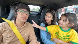finally 1 din k liye parents bane ab esko hamre sath rhna hai