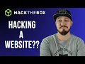 Hacking our first WEBSITE HTB Preignition Tutorial
