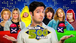 PUBLIKA ODGOVARA | Milion Pitanja Za 500 DINARA