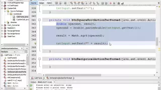 Java 1 - Calculator Part 4 Adding More Function Buttons