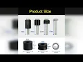 Review M8 Screws for Samsung TV Wall Mounts Mounting Screws Kits with Spacers Fits Most 41 to