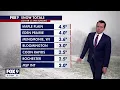 MN weather 6 30 p m update Winter storm early snow totals