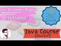 How to create a project in NetBeans in Telugu Java in Telugu