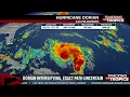 Tracking Dorian 8 p m ET update