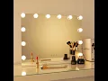 HOW TO Replace the LED Bulbs for Vanity Mirror with Lights