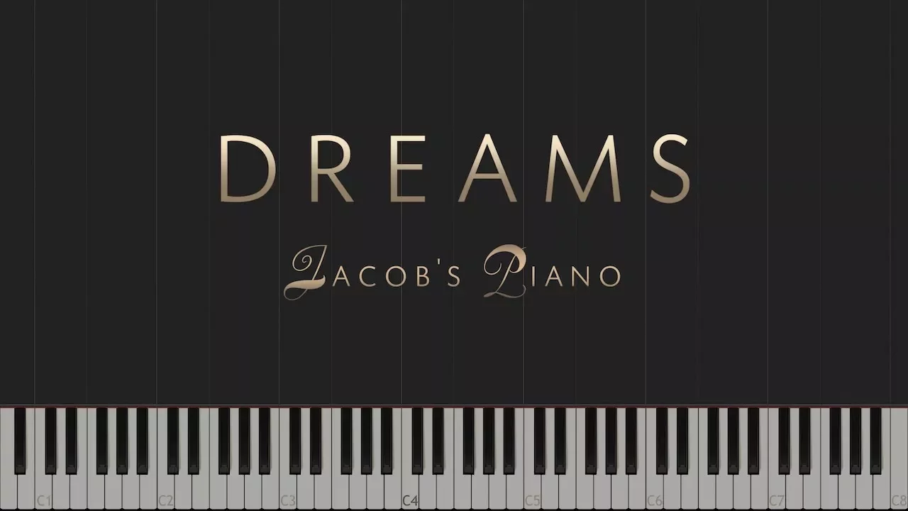 Dreams - Original Piece \\ Synthesia Piano Tutorial