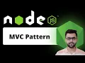 Model View Controller in NodeJS C Pattern