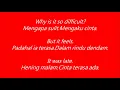Download Lagu Acha Septriasa Ft Irwansyah - Ada Cinta (Lyrics With English Subtitles) [HD]