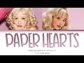 Lagu (AI Original Song) ROSÉ feat Sabrina Carpenter - Paper Hearts ( Color Coded Lyrics )