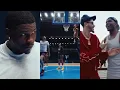 LaMelo Anthony Edwards and Wolves in Paris working out team bonding