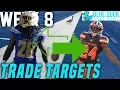 Trade Targets - Week 8