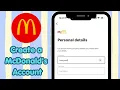 How to Create a McDonald s Account Setup A McDonald s App Account