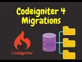 Codeigniter 4 migration how to create database using migration part 1