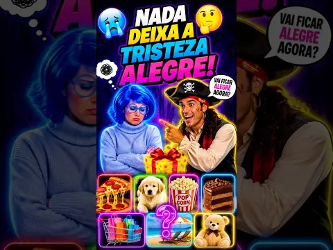 Nada deixa a tristeza alegre! 😢