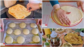 ملاوي تونسية زمنية وصفة ساهلة و ناجحة من أول مرة حتى للمبتدئات قعيدة تونسية Recette Mlewi Tounsi 