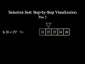 Selection Sort Visualization