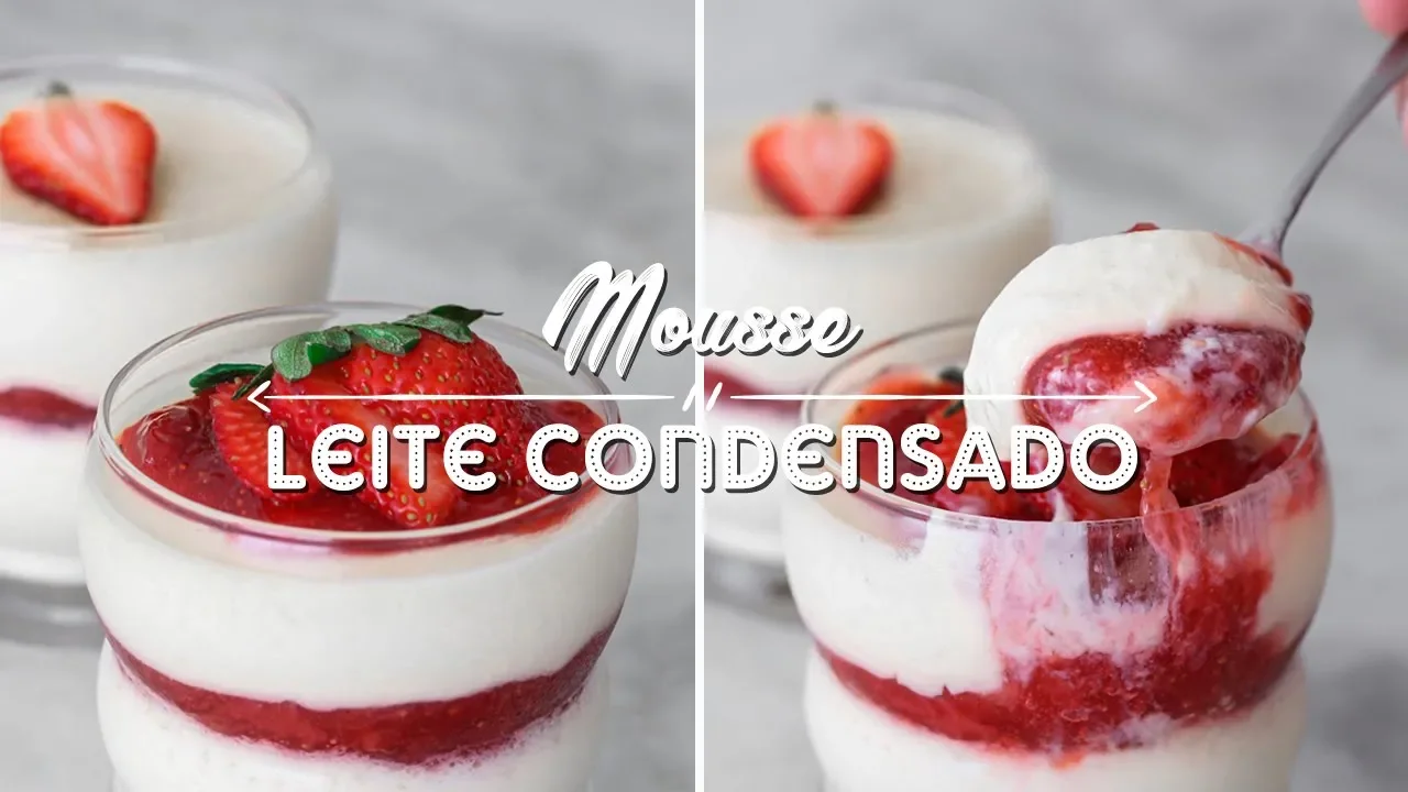 Oi gente tudo bem ? no vídeo de hoje vim trazer uma sobremesa que é super fácil, rápida e deliciosa,. 