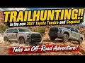 2027 Toyota Tundra and Sequoia TrailHunter Off Road Test