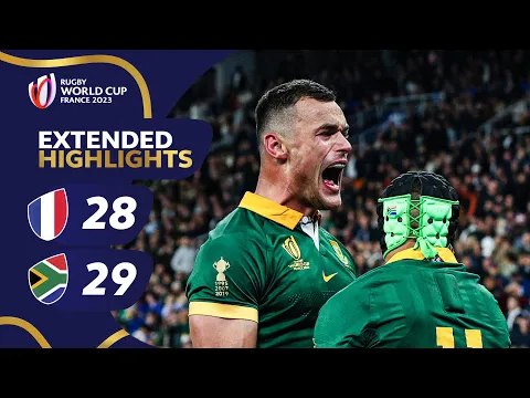 Download MP3 The greatest match EVER?! | France v South Africa | Rugby World Cup 2023 Extended Highlights