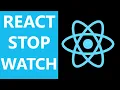 React Tutorial Stopwatch with Buttons