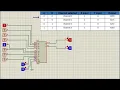 CD4052 as a demultiplexer Proteus tutorial