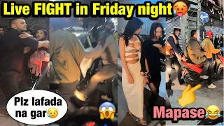 Thamel ko Bich bato mai FIGHT parepaxi POLICE aayo😡||Crazy Friday night with Chaurey vlog❤️