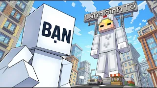 Bạn Thăm Làng Sinh Tố Trong Minecraft
