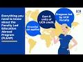 Faculty Led Education Abroad Program at UCR