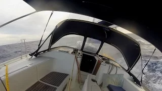 Rough Seas on my 1200nm Solo Sail