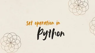 Python Sets Explained Set Operations in Python Beginners to Pro