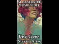Download Lagu Bee Gees - Stayin' Alive (AI GENERATED) #shorts